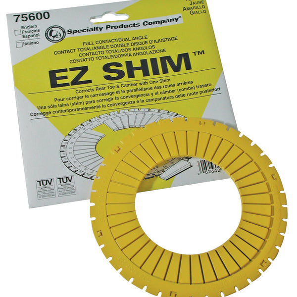SPC Performance EZ Shim Dual Angle Camber/Toe Shim (Yellow)