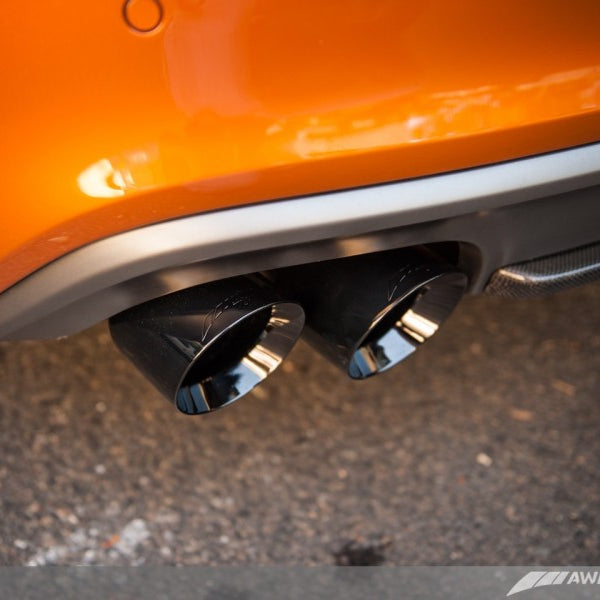 AWE Tuning Audi B8.5 S5 3.0T Track Edition Exhaust - Diamond Black Tips (102mm)