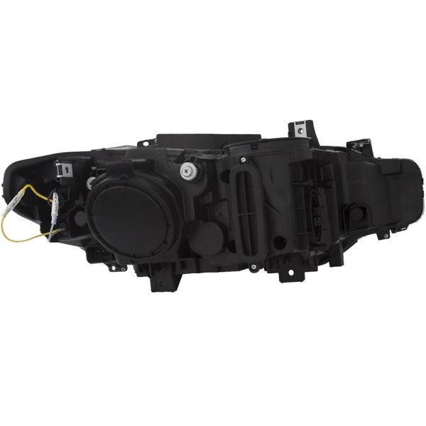 ANZO 2012-2015 BMW 3 Series Projector Headlights w/ U-Bar Chrome (HID Compatible)