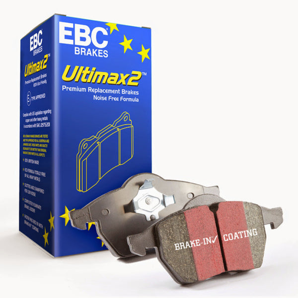 EBC 2014+ Audi A3 1.8 Turbo (w/Electronic Parking Brake) Ultimax2 Rear Brake Pads