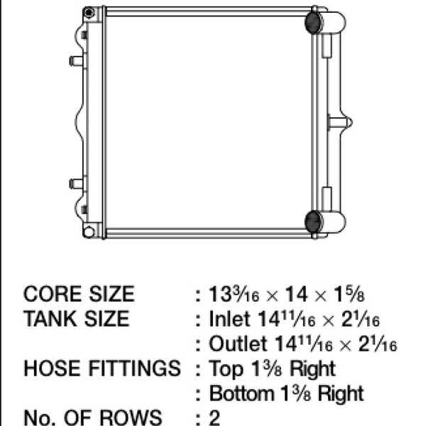 CSF 96-04 Porsche Boxster (986) Radiator (Fits Left & Right Side)