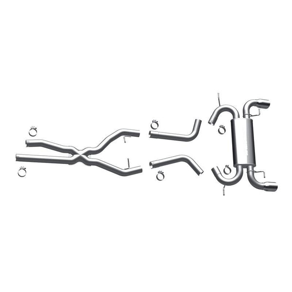Magnaflow (15587)  Touring Series Stainless Cat-Back Exhaust Dual Split Rear Exit