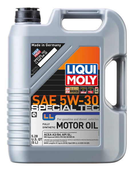 LIQUI MOLY 5L Special Tec LL Motor Oil SAE 5W30