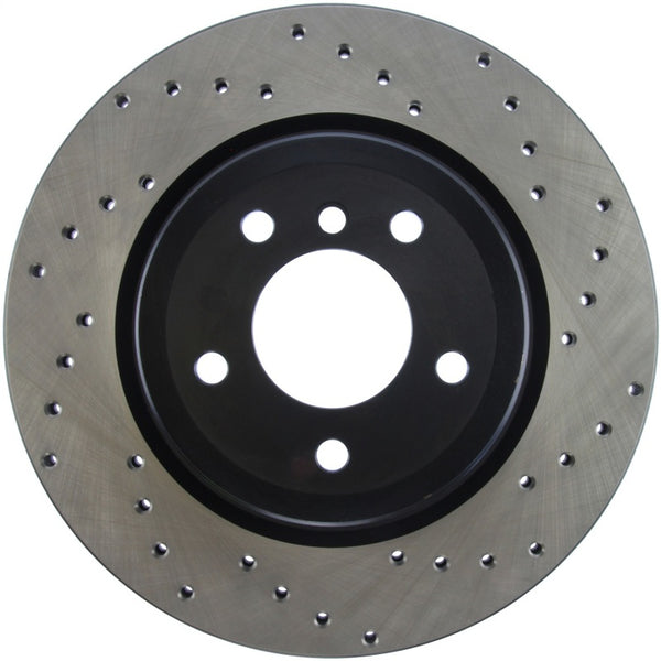 StopTech 07-10 BMW 335i Cross Drilled Left Rear Rotor