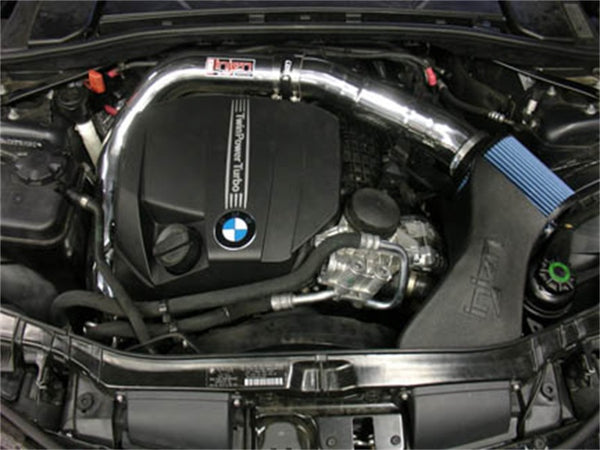 Injen 11 BMW E82 135i (N55) Turbo/E90 335i Polished Tuned Air Intake w/ MR Technology, Air Fusion