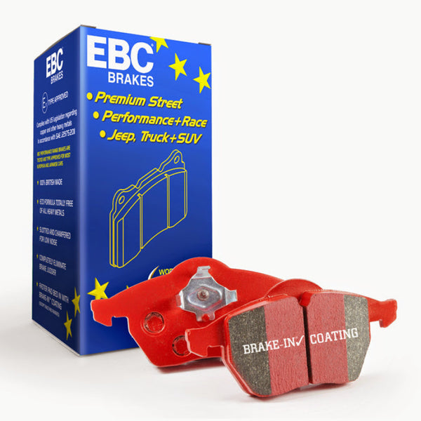 EBC 10-13 Audi A3 2.0 Turbo (Bosch rear caliper) Redstuff Rear Brake Pads