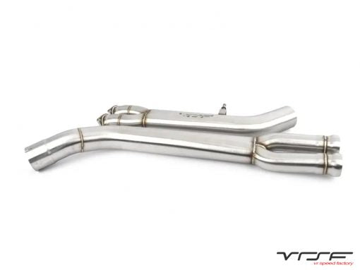VRSF Stainless Steel Dual to Single Midpipe S55 M3 M4